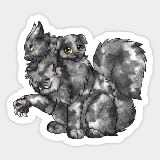 CerPURRus: Salt & Pepper Sticker